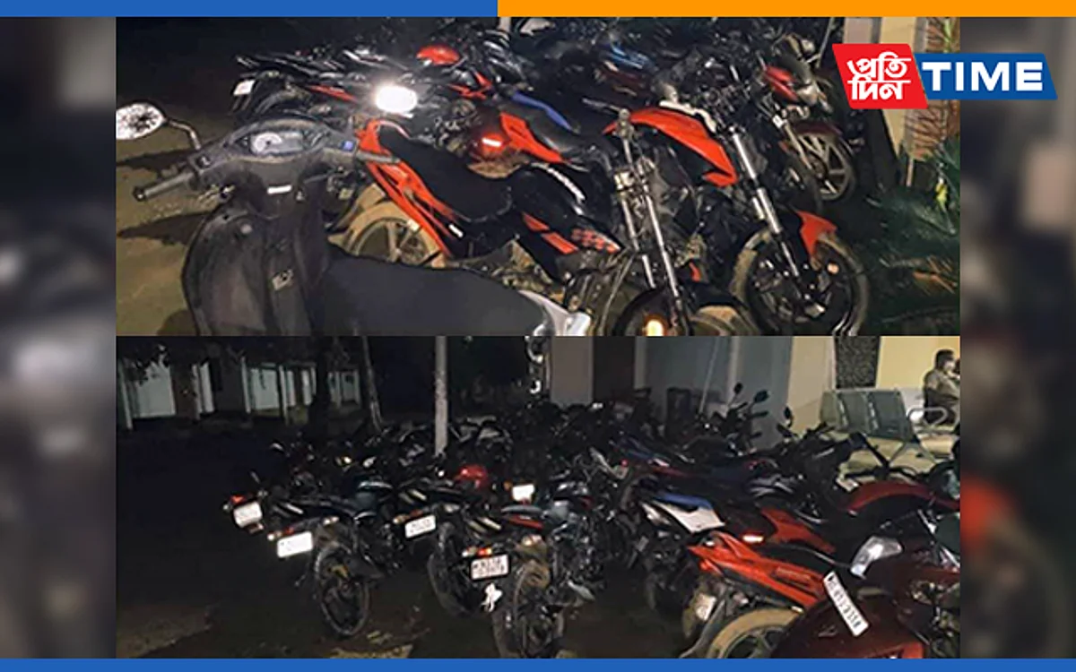 Assam Police Nabs 17 Bike Thieves, Recovers 38 Stolen Bikes In Last 48 Hours