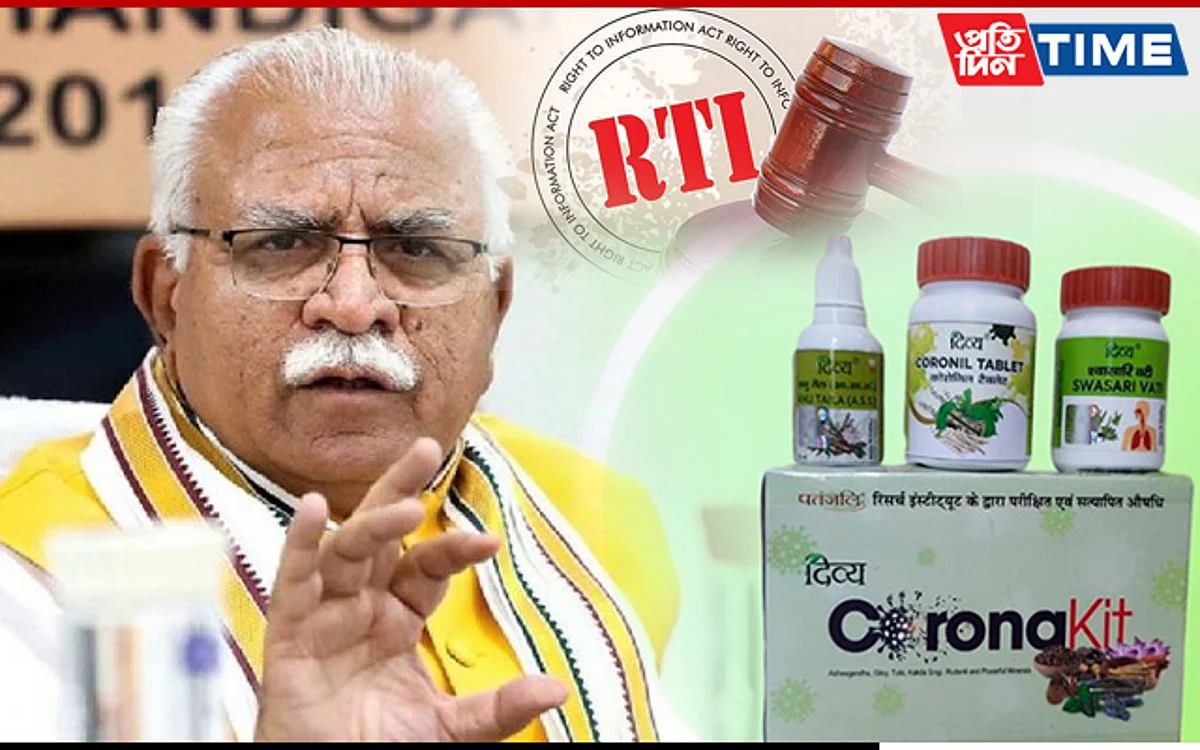 Haryana CM Purchased Patanjali Products Worth Rs 2.72 Crore From COVID Fund: Report