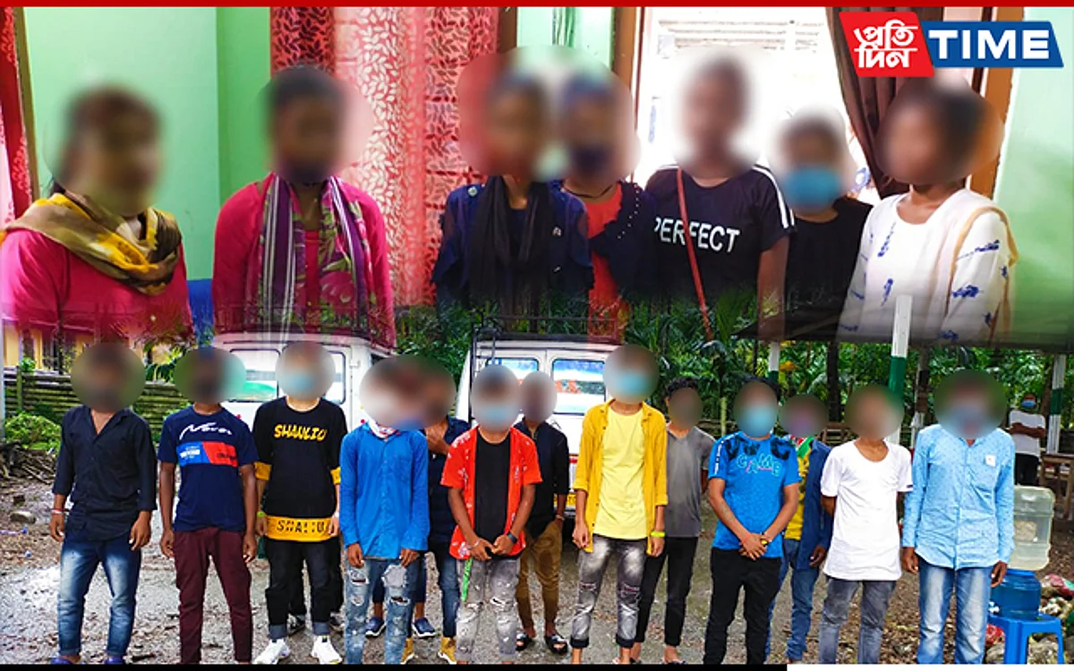 Human Trafficking Bid Busted In Baksa, 22 Persons Including Minors Rescued