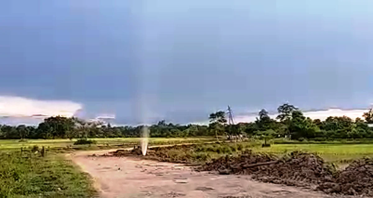 Minor OIL Pipeline Gas Leak In Duliajan