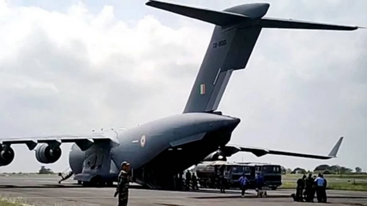 IAF Aircraft Takes Off From Kabul With Over 85 Indians