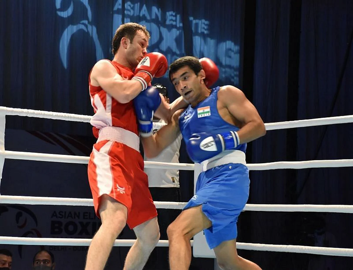 Shiva Thapa Clinches Gold At Men’s National Boxing Championship