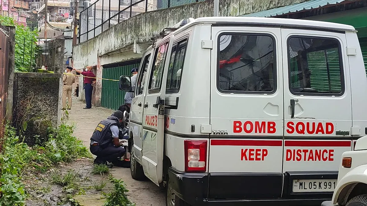 Shillong: IED Bomb Found At NPP Office