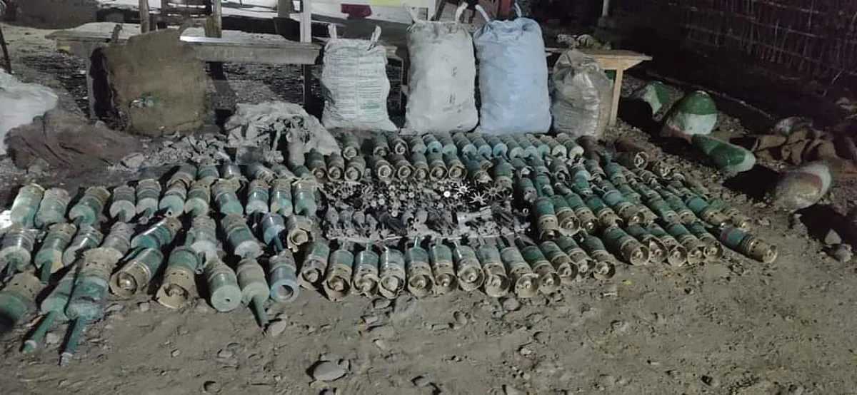 Assam: Huge Cache Of Explosives, Ammunition Seized In Baksa