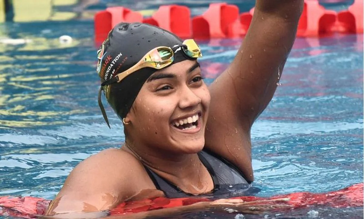 Assam’s Shivangi Sharma Bags Her 2nd Gold In Sr. National Swimming Tournament