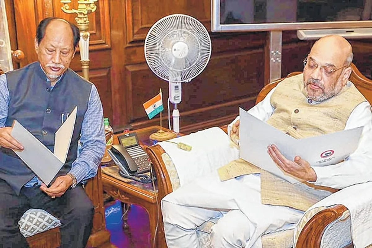 Nagaland CM To Discuss Political Issues With Amit Shah In Delhi