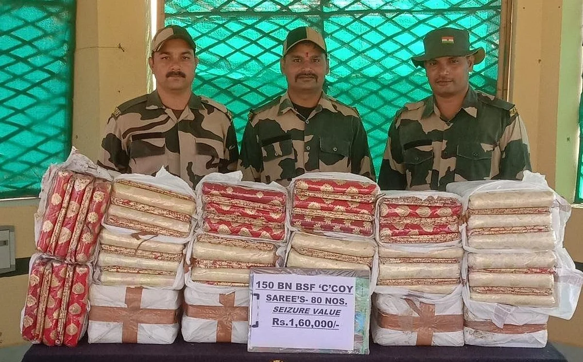 Tripura: BSF Seizes Contraband Worth Over Rs 7 Lakh