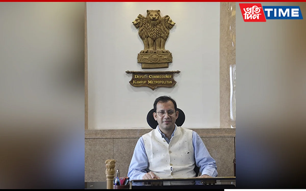 Pallav Gopal Jha Takes Charge As Kamrup (M) DC