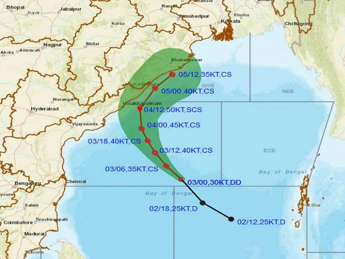 Cyclone Jawad Expected To Make Landfall By Dec 4 : IMD