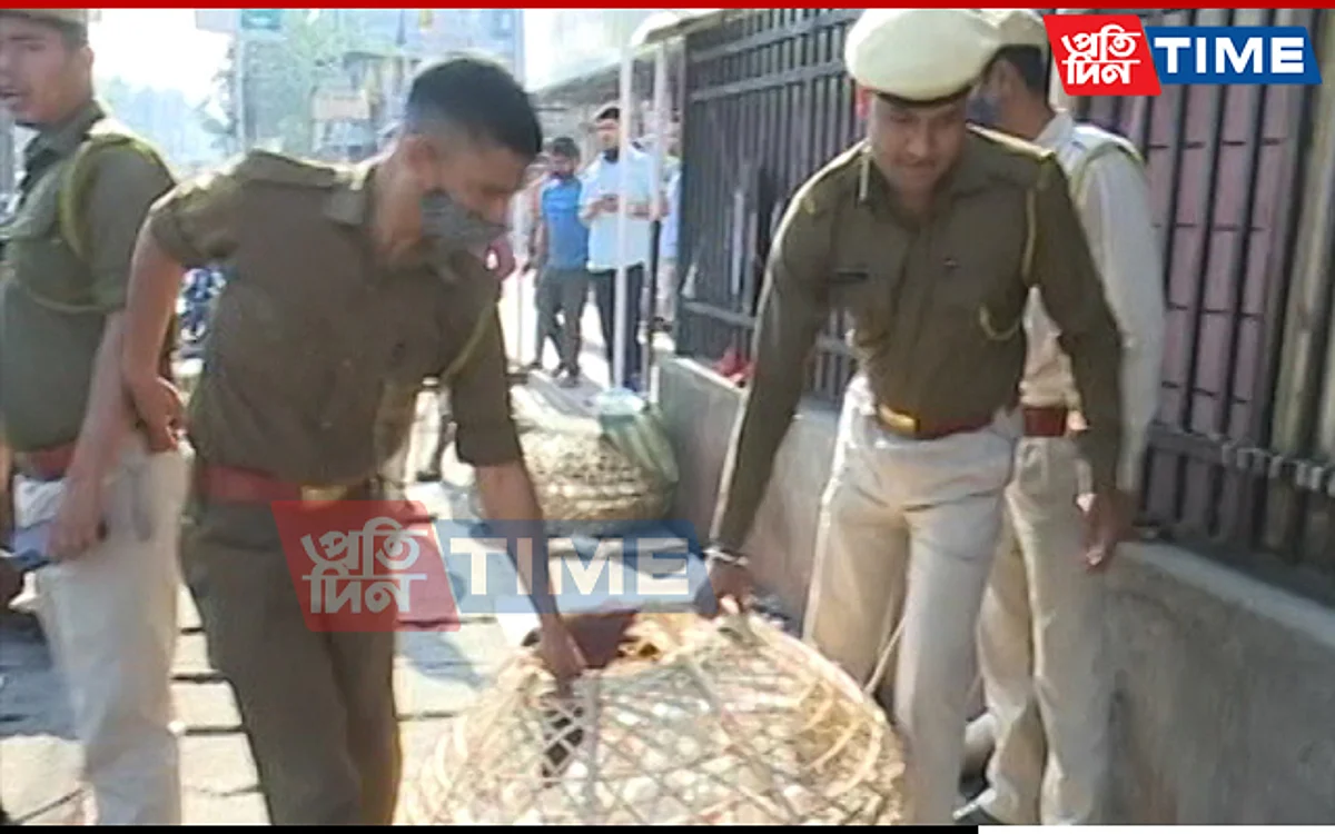 Guwahati: Eviction Drive Conducted By GMC At Beltola