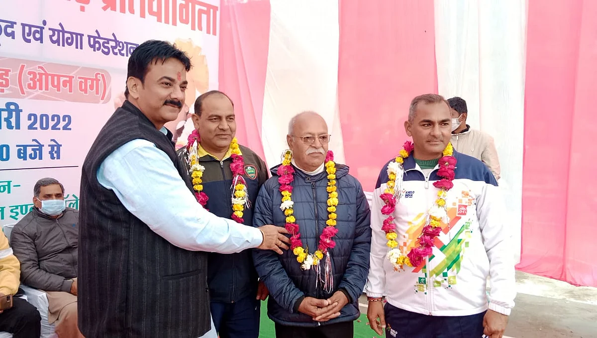 मेजर ध्यान चंद स्पोर्ट्स एकेडमी द्वारा आयोजित बुंदेलखंड स्तरीय पुरुष दौड़ प्रतियोगिता