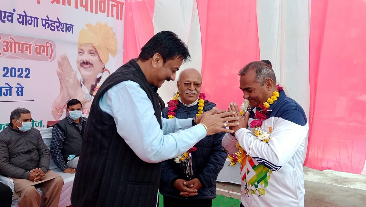 मेजर ध्यान चंद स्पोर्ट्स एकेडमी द्वारा आयोजित बुंदेलखंड स्तरीय पुरुष दौड़ प्रतियोगिता
