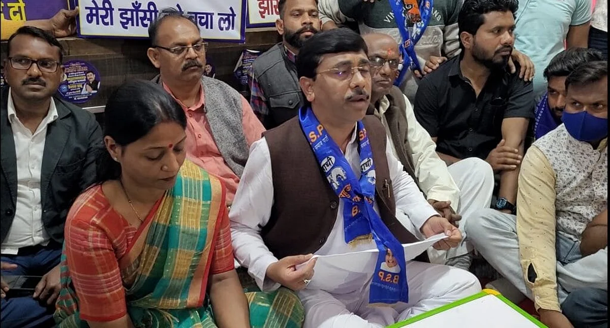 बसपा प्रत्याशी कैलाश साहू ने बीजेपी प्रत्याशी पर लगाए गंभीर आरोप