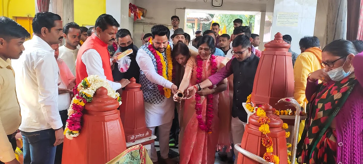महिला वित्त एवं विकास निगम मध्यप्रदेश की अध्यक्ष का भव्य स्वागत