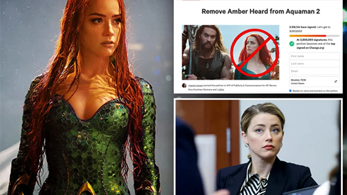 Амбер Хердийг хүчирхийлэгч хэмээн үзэж, Aquaman-ээс хасахыг шаардсан 2 сая гарын үсэг цуглажээ