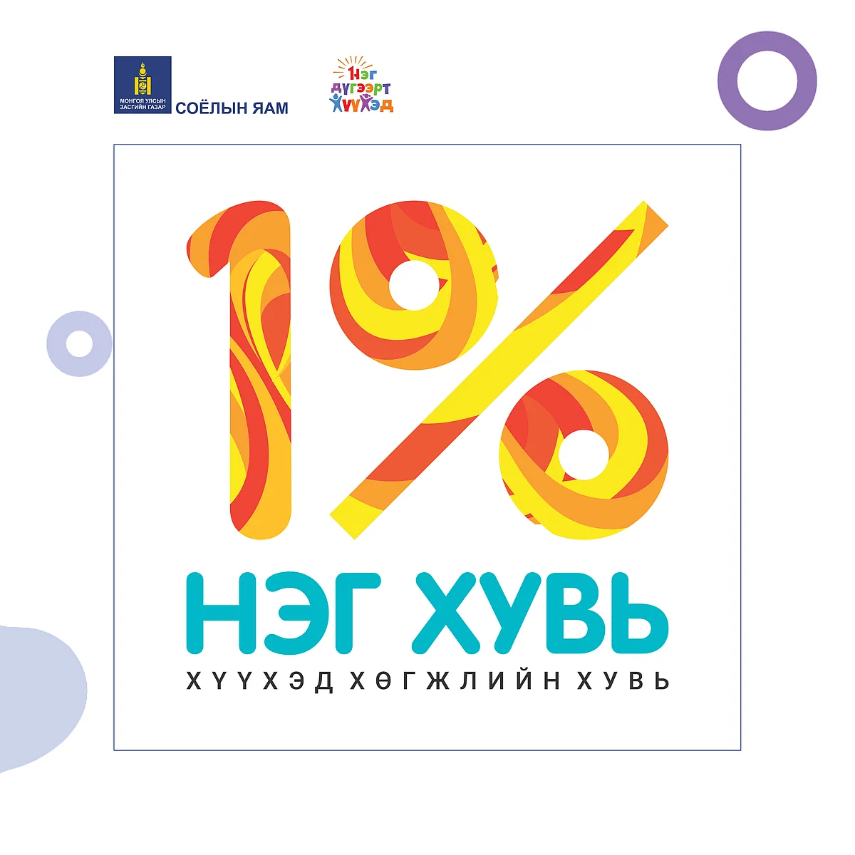 Үзвэр, үйлчилгээний орлогын нэг хувийг хүүхдийн хамгаалалд зориулна