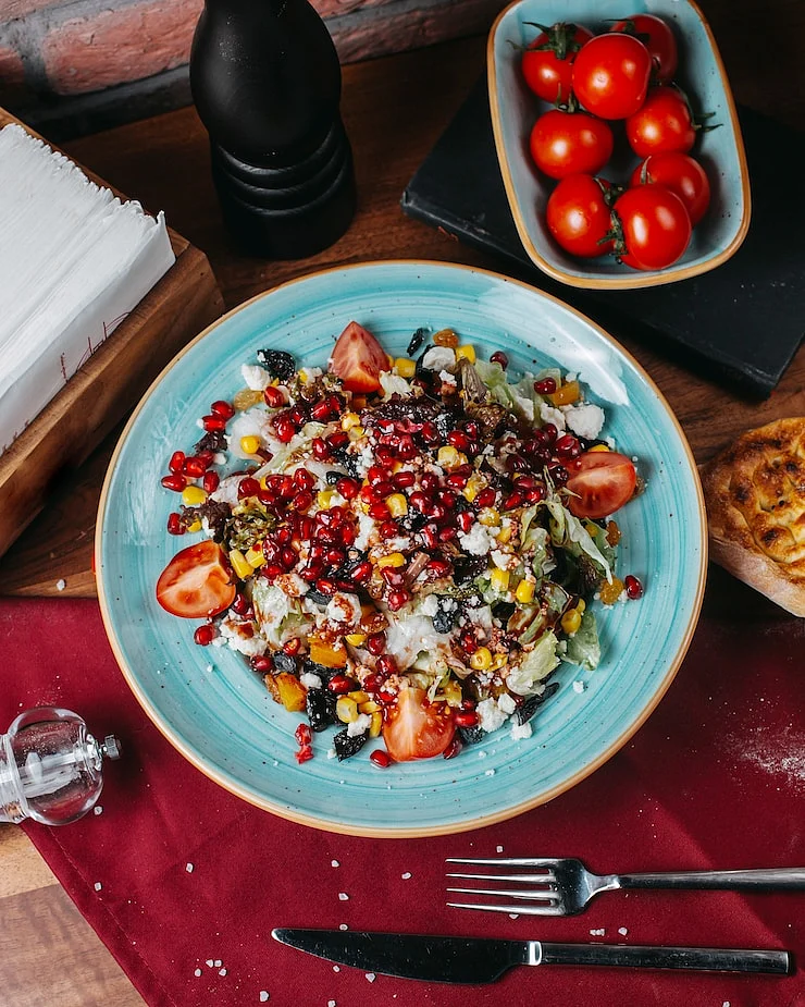 Chia Seeds and Yogurt Salad