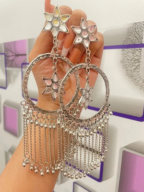 Long earrings