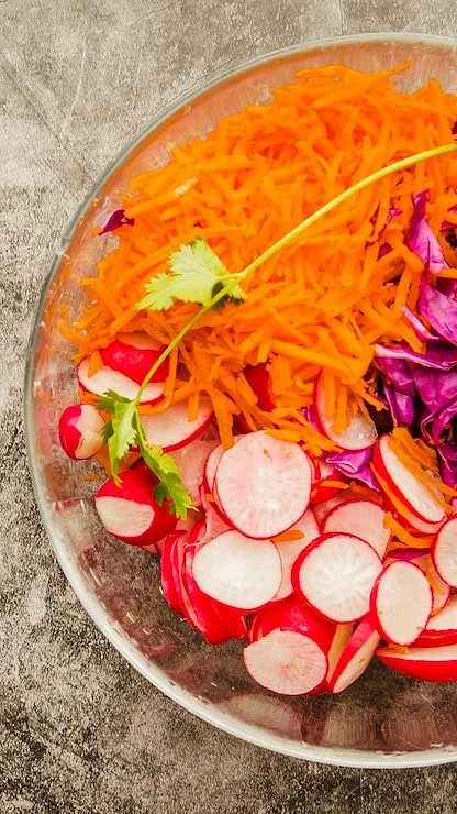 Carrot and Beet Root Salad