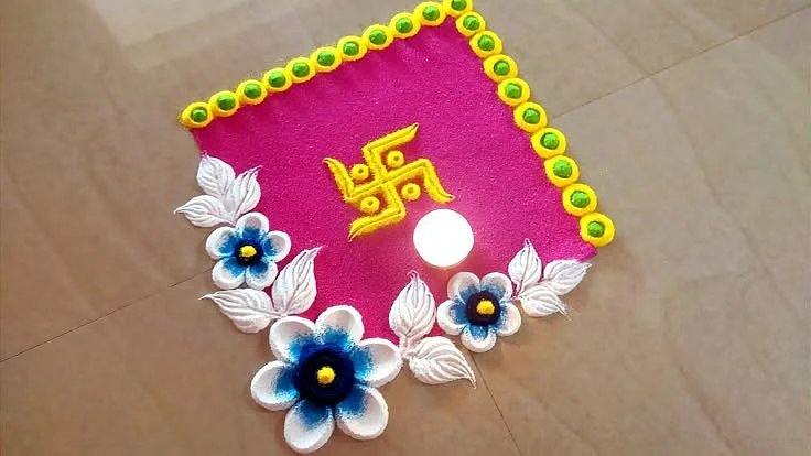 Swastika Rangoli