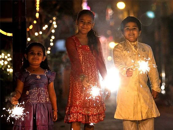 burning crackers