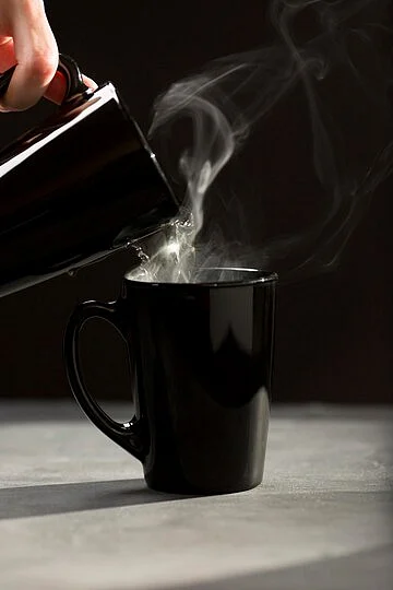 hot water