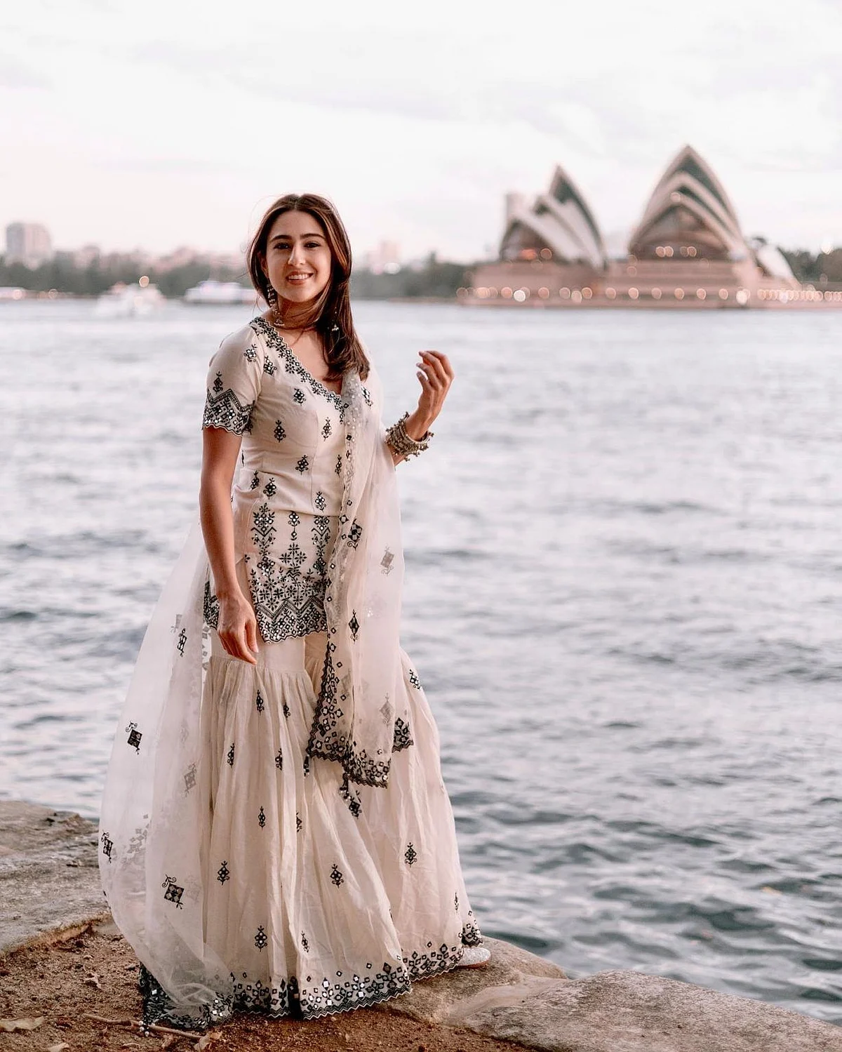 sara ali khan sharara looks