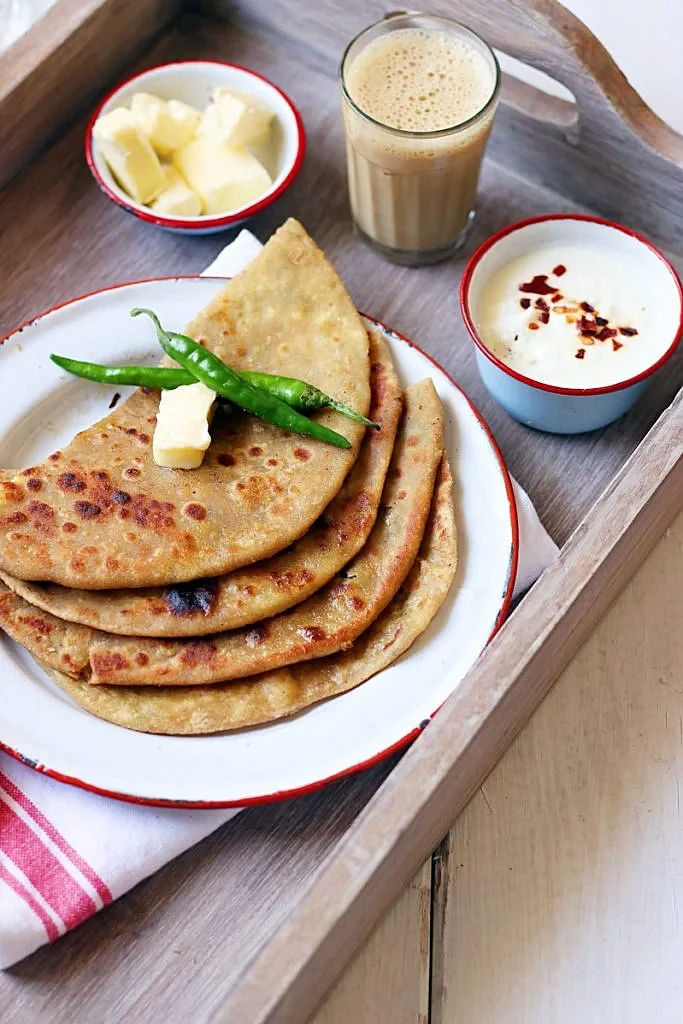 aloo paneer paratha recipe a