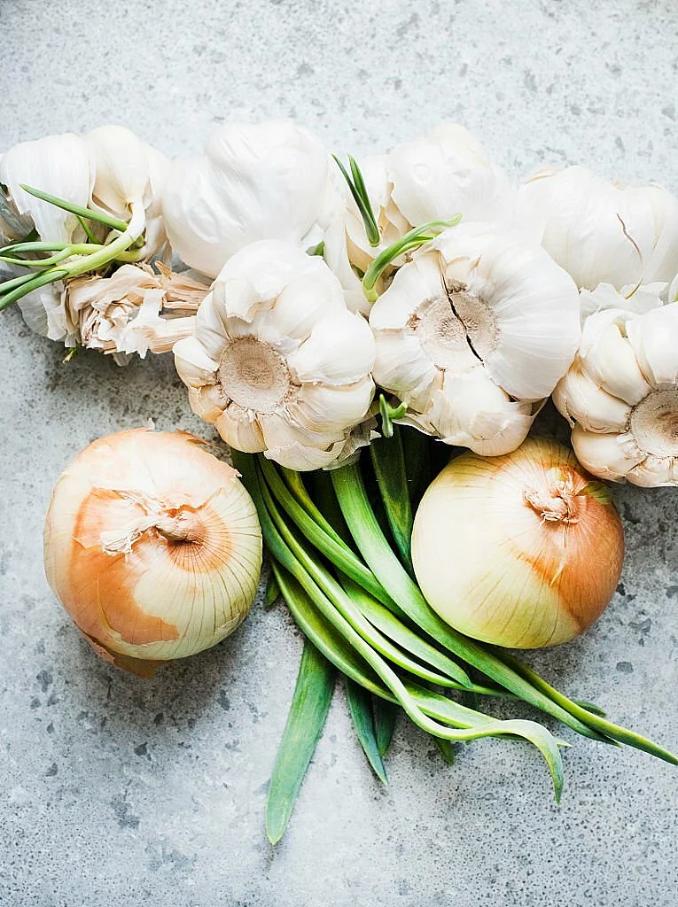 garlic and onion