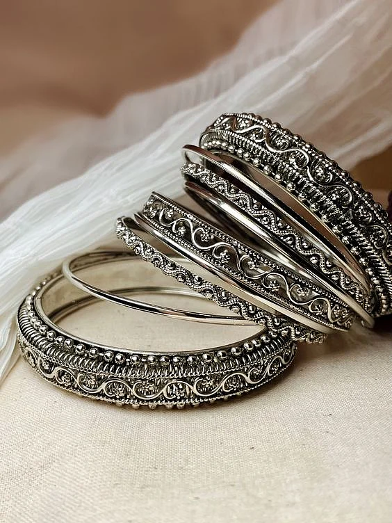 oxidized bangle