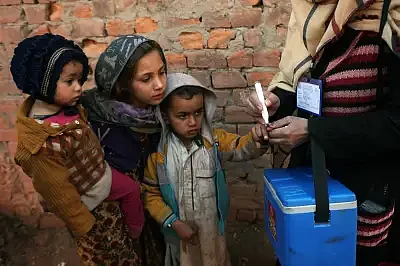Pakistan polio vaccine