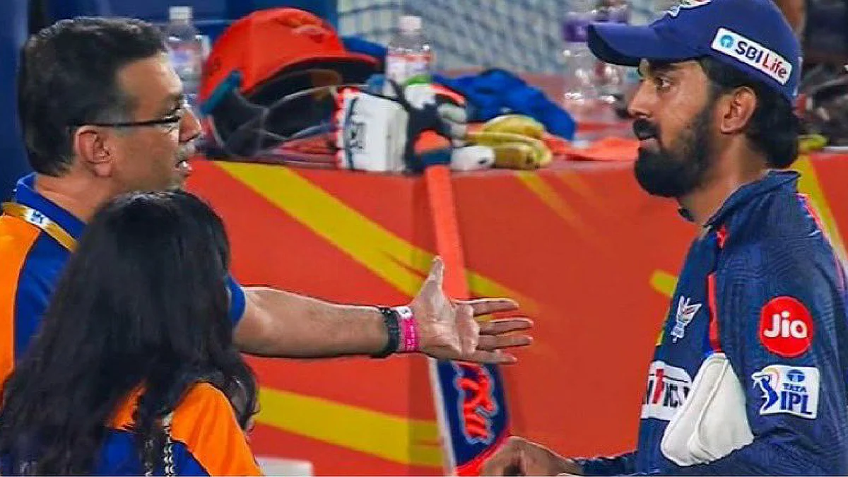 KL Rahul and Sanjiv Goenka 1