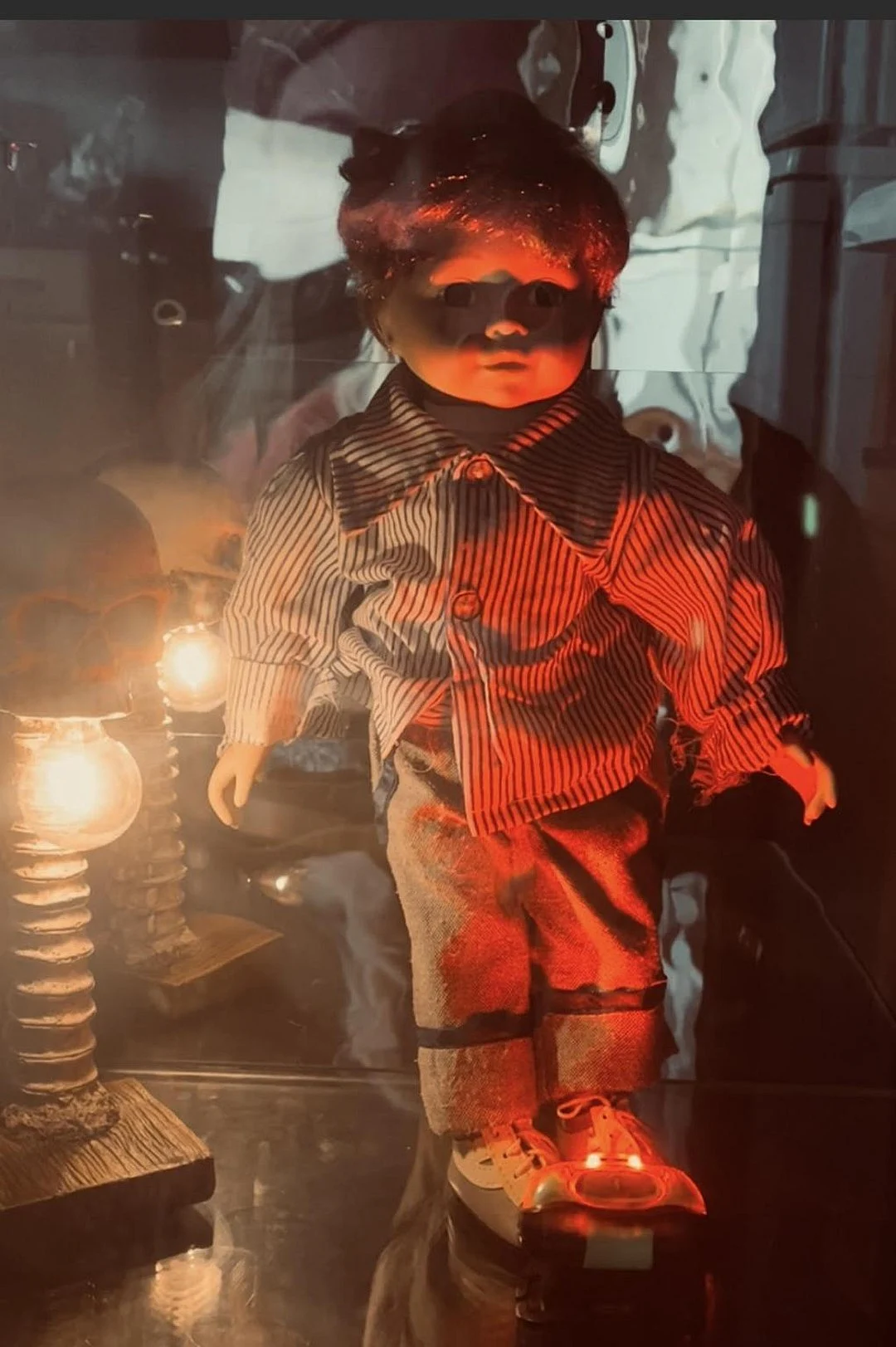 Candice Collins buy norman haunted doll