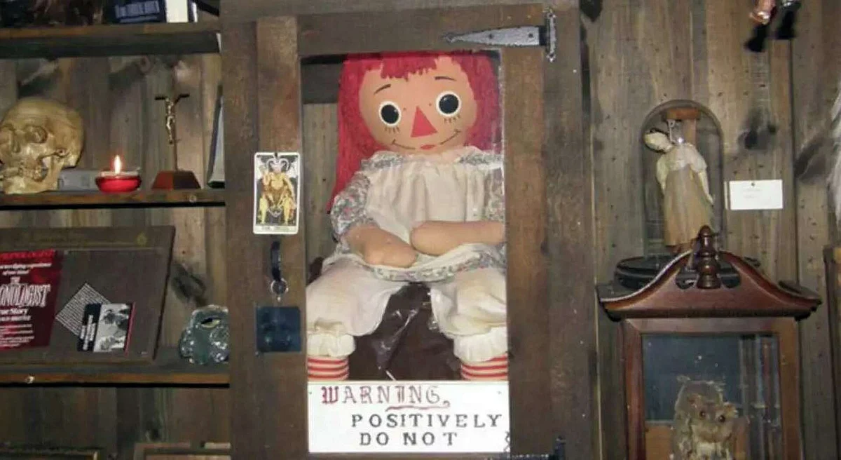 annabelle real haunted doll