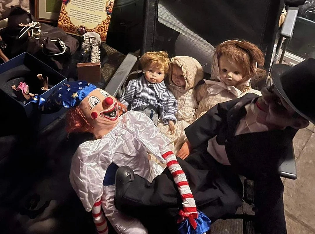 Candice Collins buy norman haunted doll1