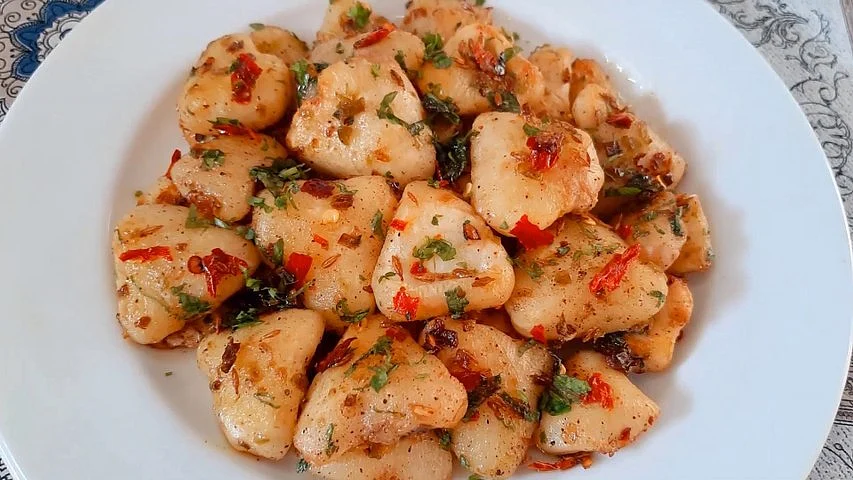 सिघाड़ी के पकवान