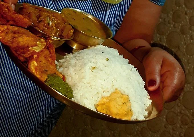 Rice for the meal