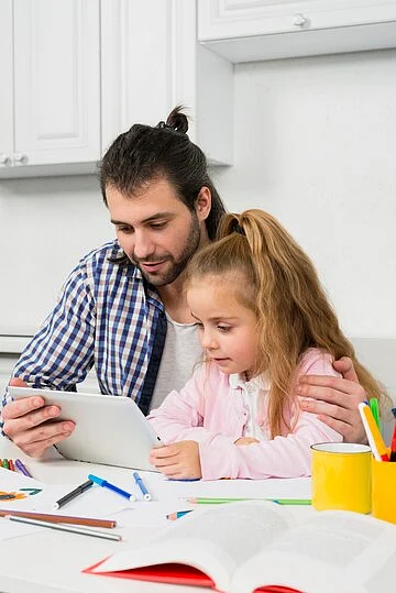 parents teaching kids 2