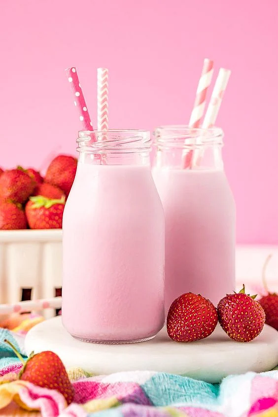 pink milk