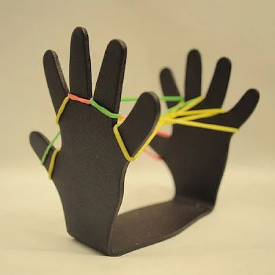 Rubber Band Wall or Clip Holder