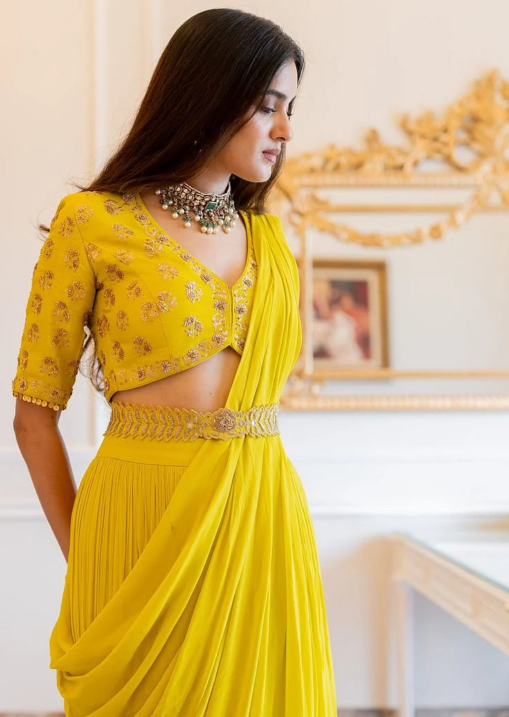 Haldi Outfit Ideas