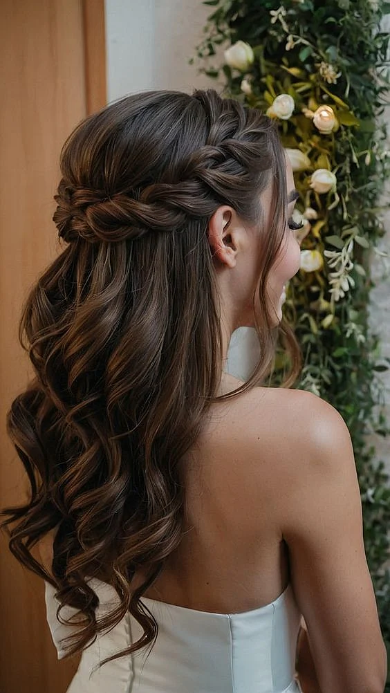 Half up half down
