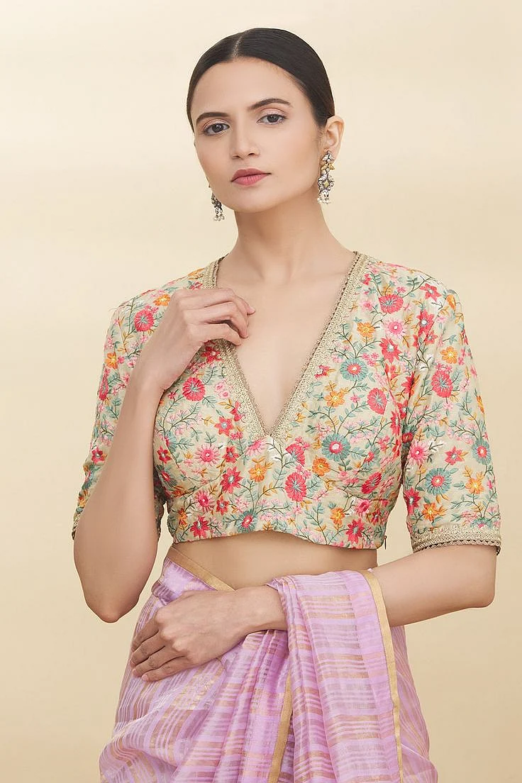 Multicolour Blouse 8
