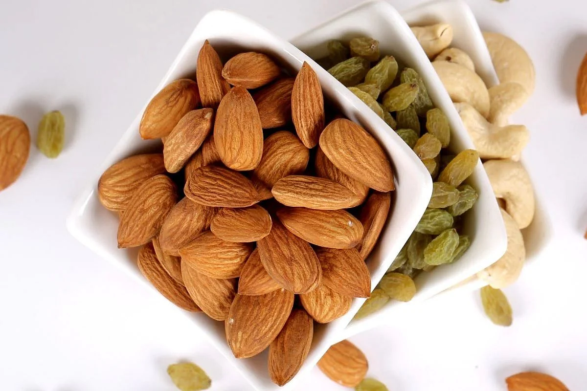 benefits of kaju kishmish and badam