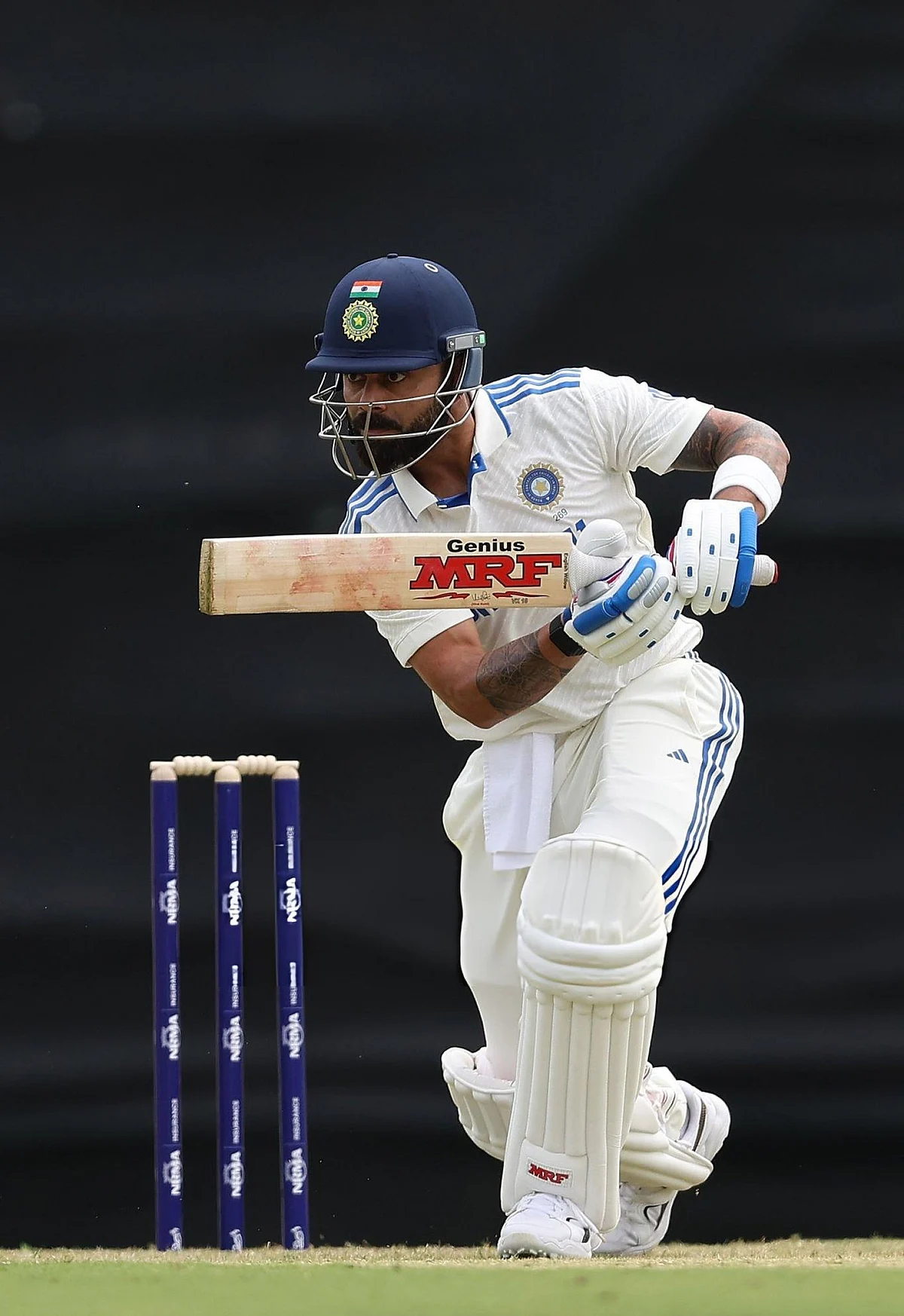 virat kohli in practice match at perth