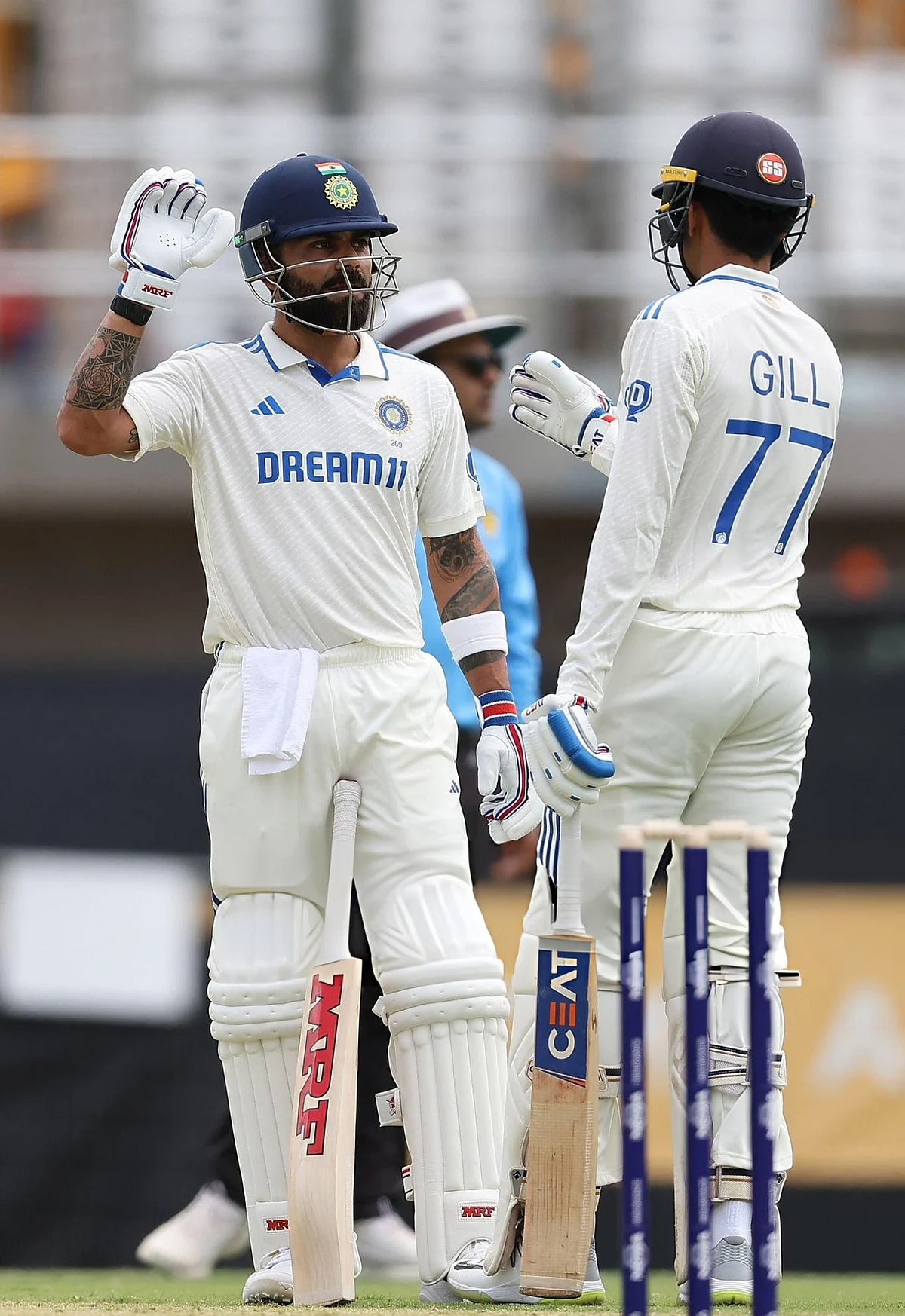 Virat Kohli batting at Perth