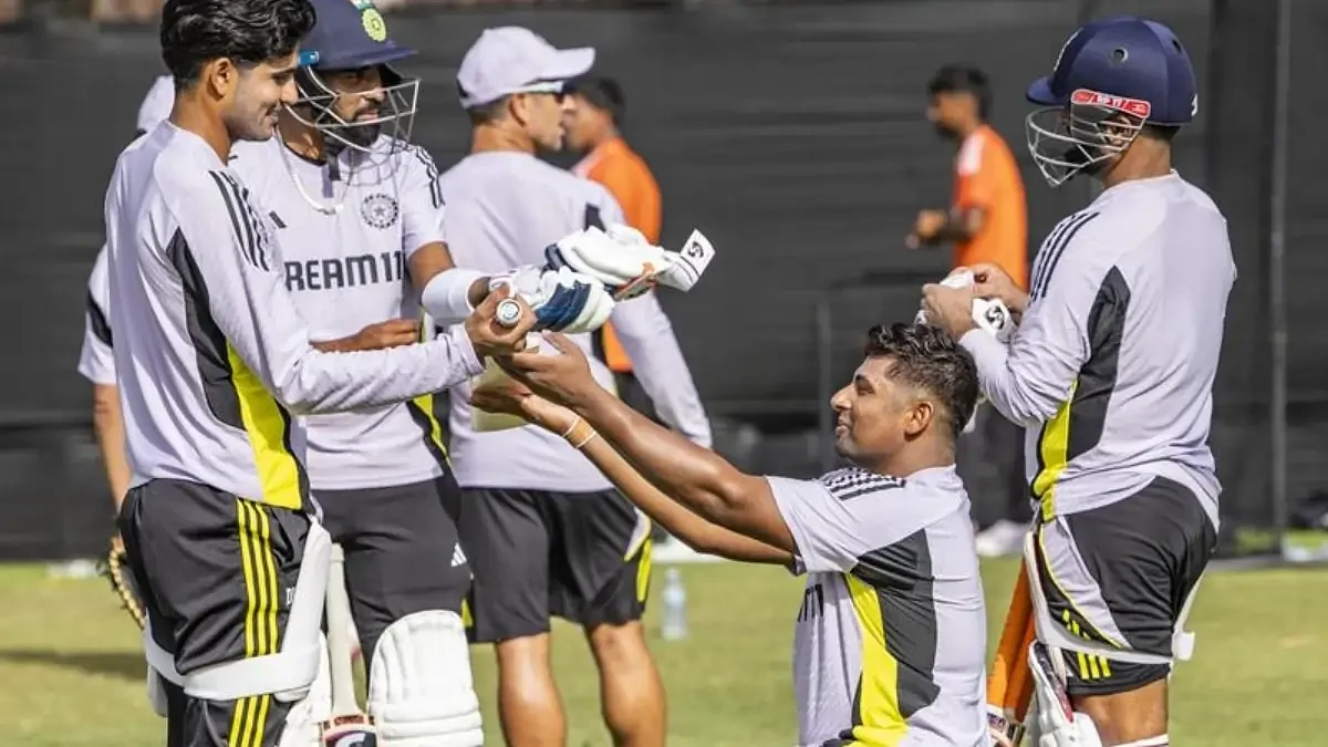 Sarfaraz Khan Injury Scare