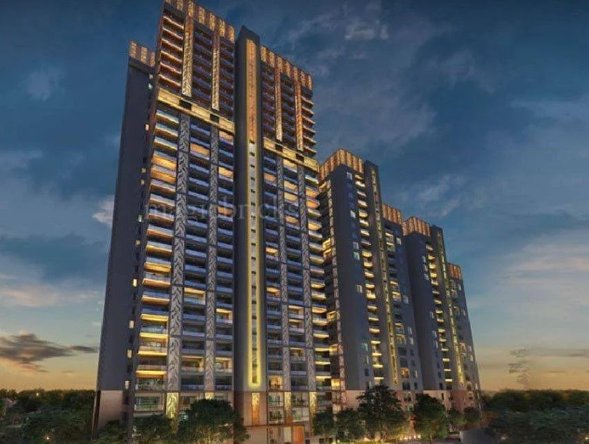 night view of godrej south estate01200