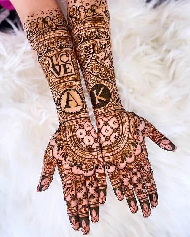 Personalized Mehendi Designs