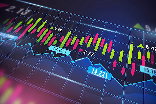 gradient stock market concept52683 76908